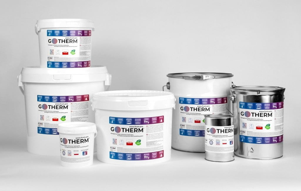 Thermal insulation paints GoTherm® - Polish manufacturer, insulating paint