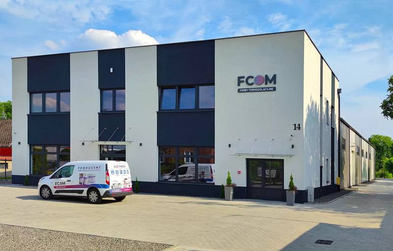 Headquarters of FCOM, which produces thermal paint, reflective paint, thermal insulation paints, thermal paint